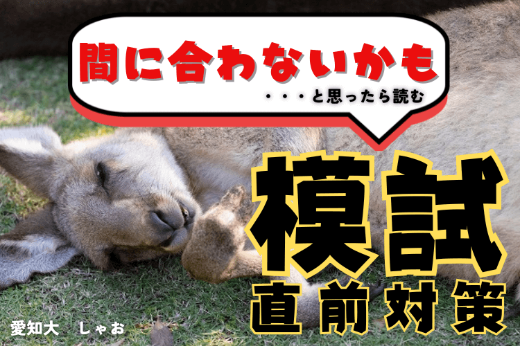 間に合わなくない！