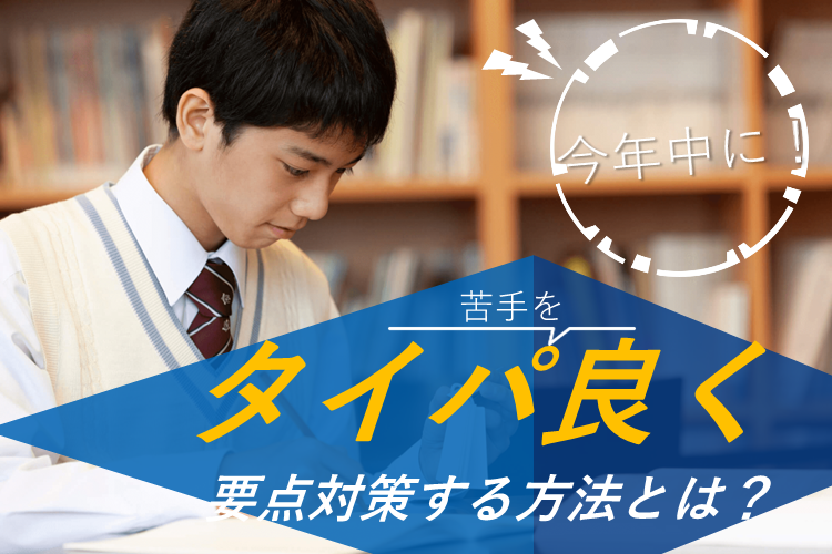 【難関国公立大】タイパ良く要点対策する方法とは?