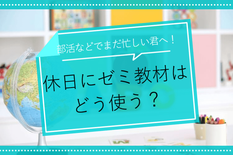 【東京都立大】まだ忙しい君へ！〜ゼミ教材は休日に〜