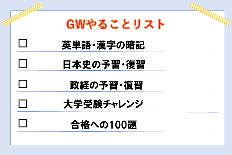 やることリスト例